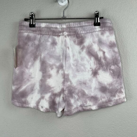 Hippie Rose Mauve Sand Tie Dye Drawstring Pull On Sweat Shorts Junior Small NWT - Picture 13 of 13